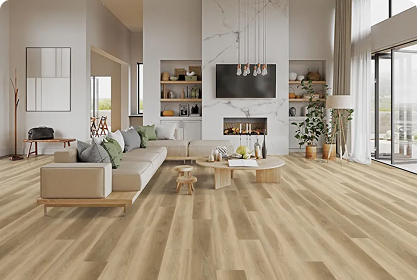 Luxury vinyl tile flooring by Cascade Flooring USA